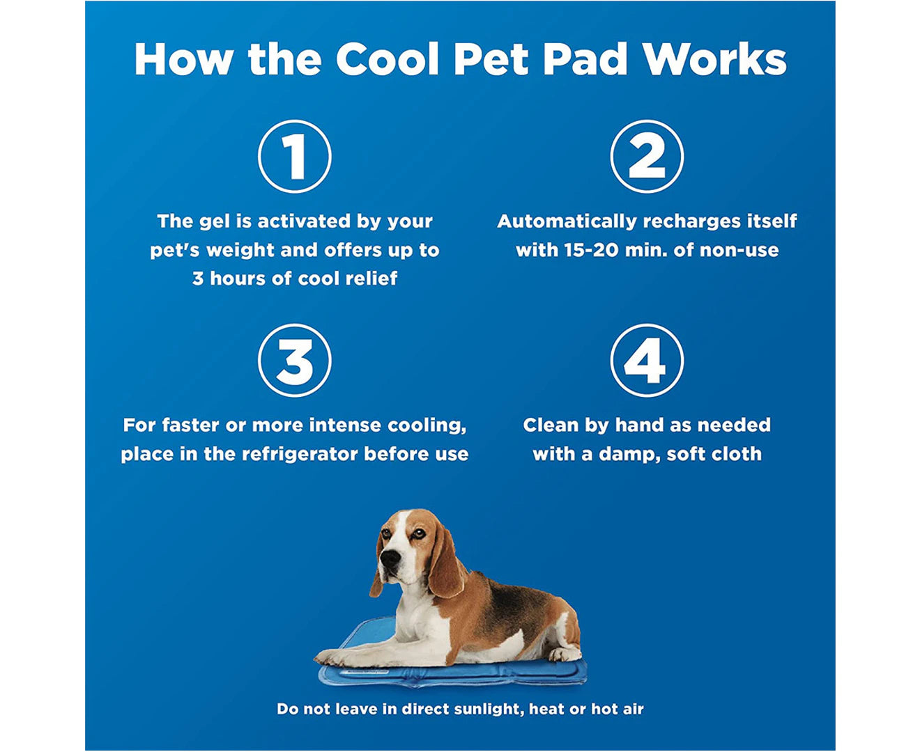 Ice Pad for Pets, Cool Pad for Dogs in Summer Kennel Pad