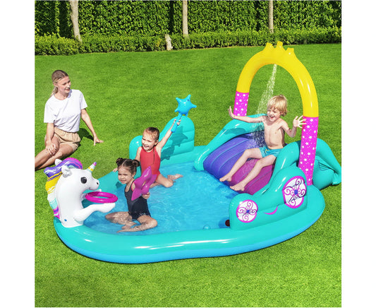 Kids Pool 274X198X137Cm Inflatable above Ground Swimming Play Pools 220L