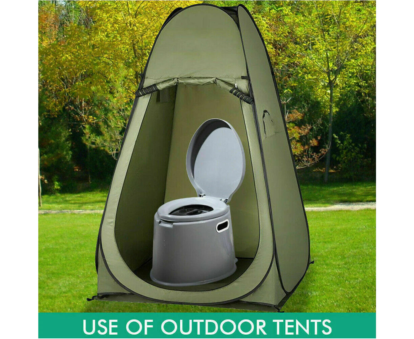 6L Outdoor Portable Toilet Camping Potty Caravan Travel Camp Boating Tent Hiking