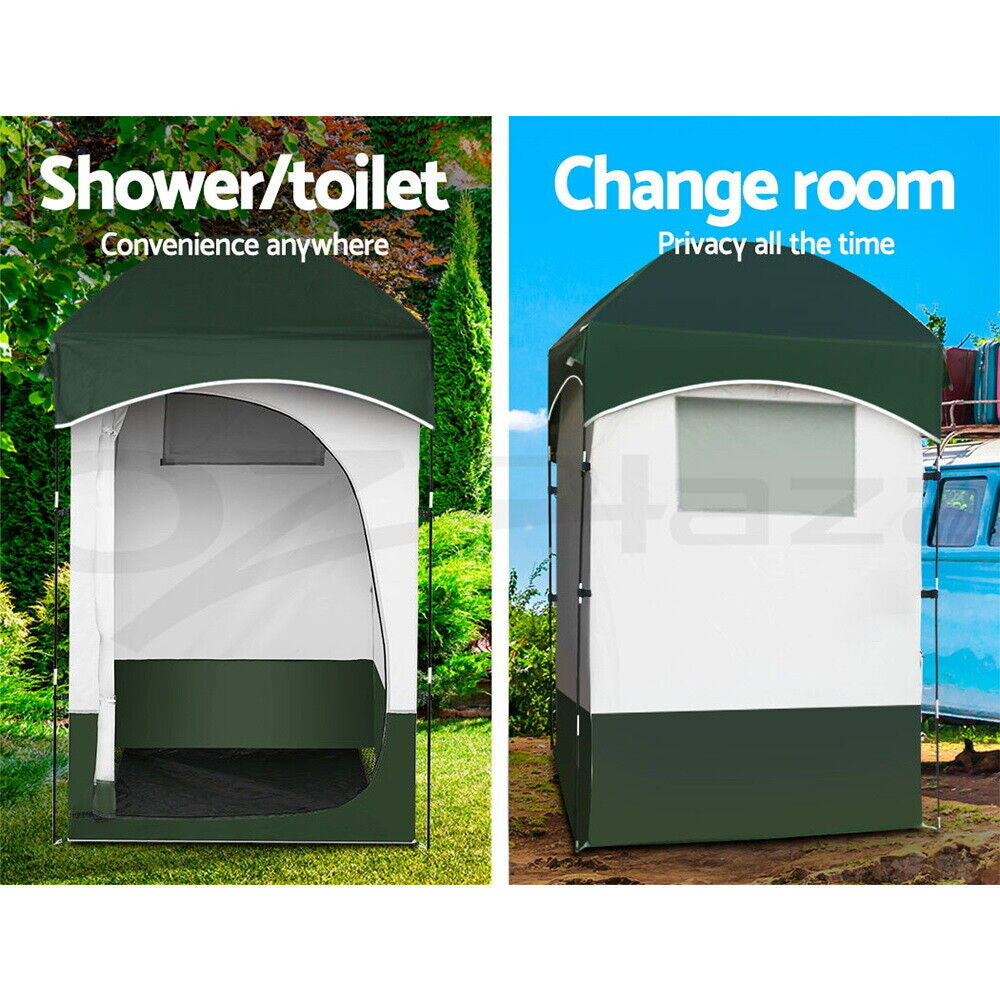 Weisshorn Shower Tent Outdoor Camping Portable Changing Room Toilet Ensuite