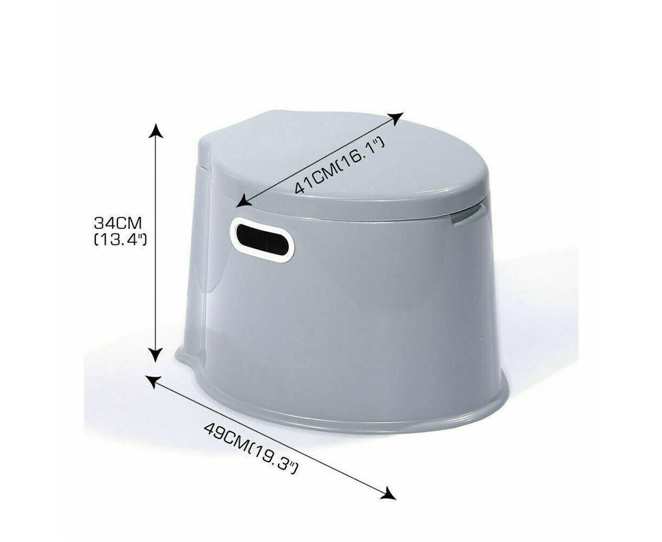 6L Outdoor Portable Toilet Camping Potty Caravan Travel Camp Boating Tent Hiking