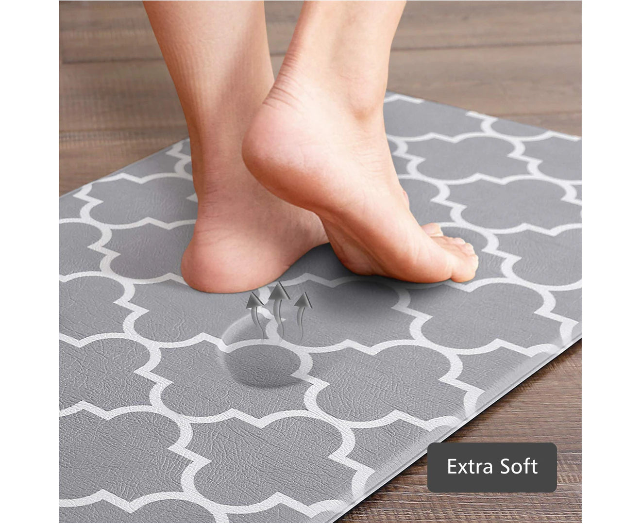 45X120CM Kitchen Door Floor Mat Non-Slip Waterproof Home Rug Carpet Anti-Oil Easy Clean