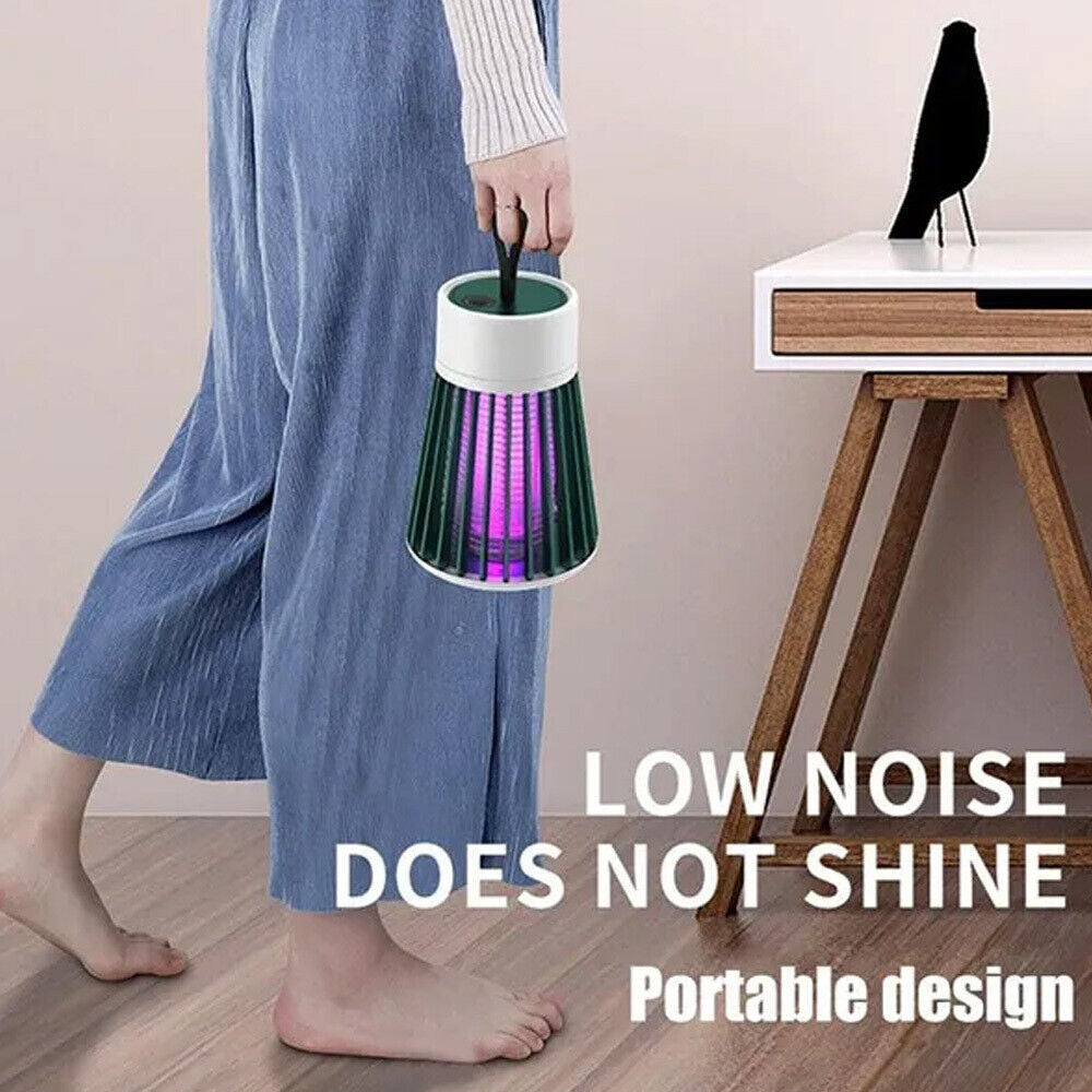 Electric Mosquito Killer Lamp Insect Catcher Fly Bug Zapper Trap LED UV Mozzie